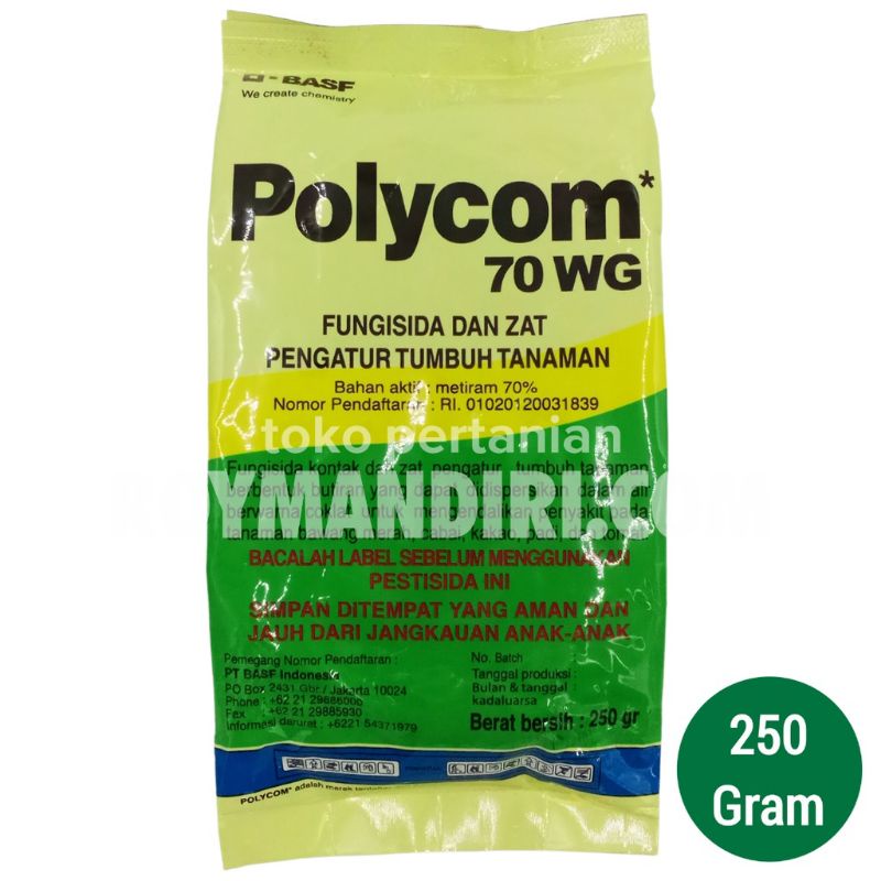 FUNGISIDA POLYCOM 70 WG 250 GRAM