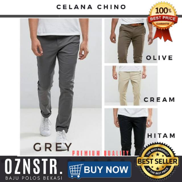 Celana Panjang Chino Pria Distro Premium Quality Murah