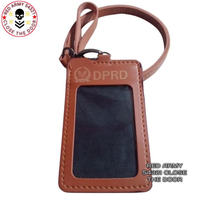 

Holder ID Card - Tali Lanyard Nametag Logo DPRD