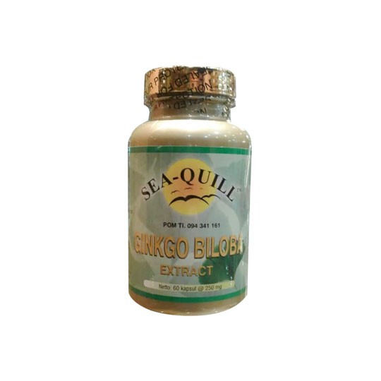 SEA QUILL GINKGO BILOBA (60 VEGS) BOTOL