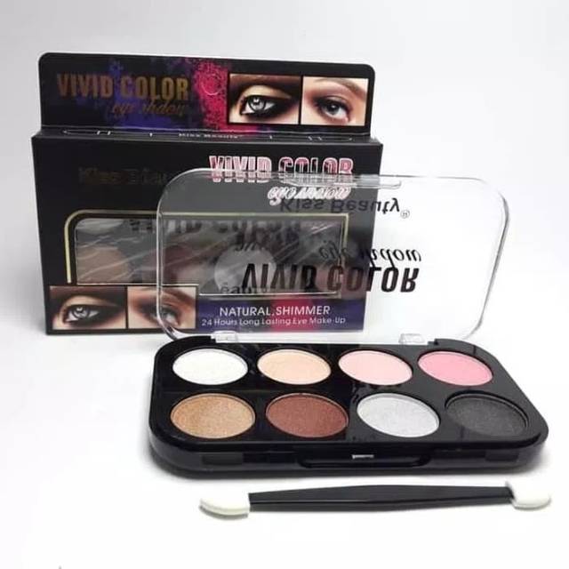 EYESHADOW KISS BEAUTY 6 COLOUR SERI O3