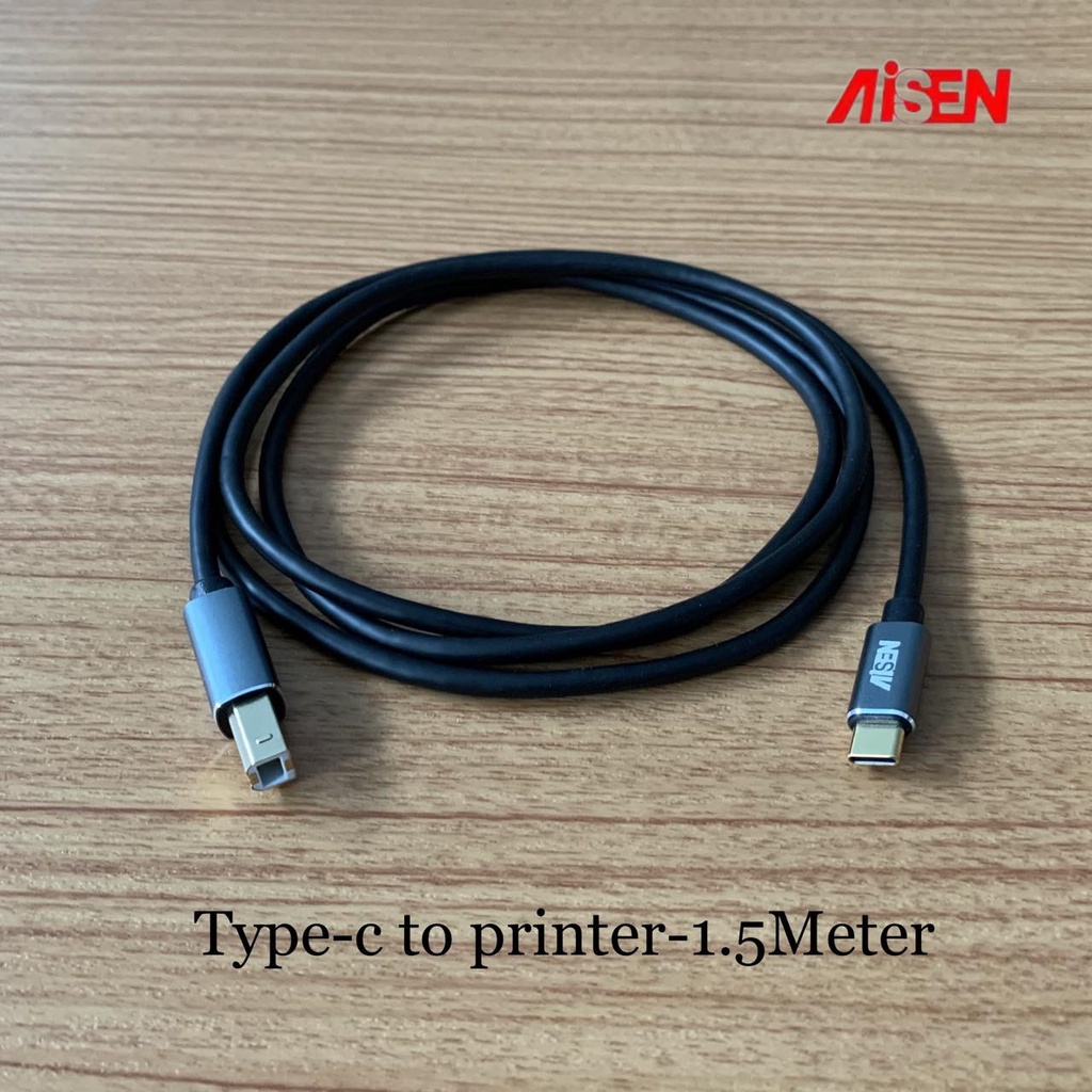 TYPE-C (USB C) To Printer-1.5Meter Aisen