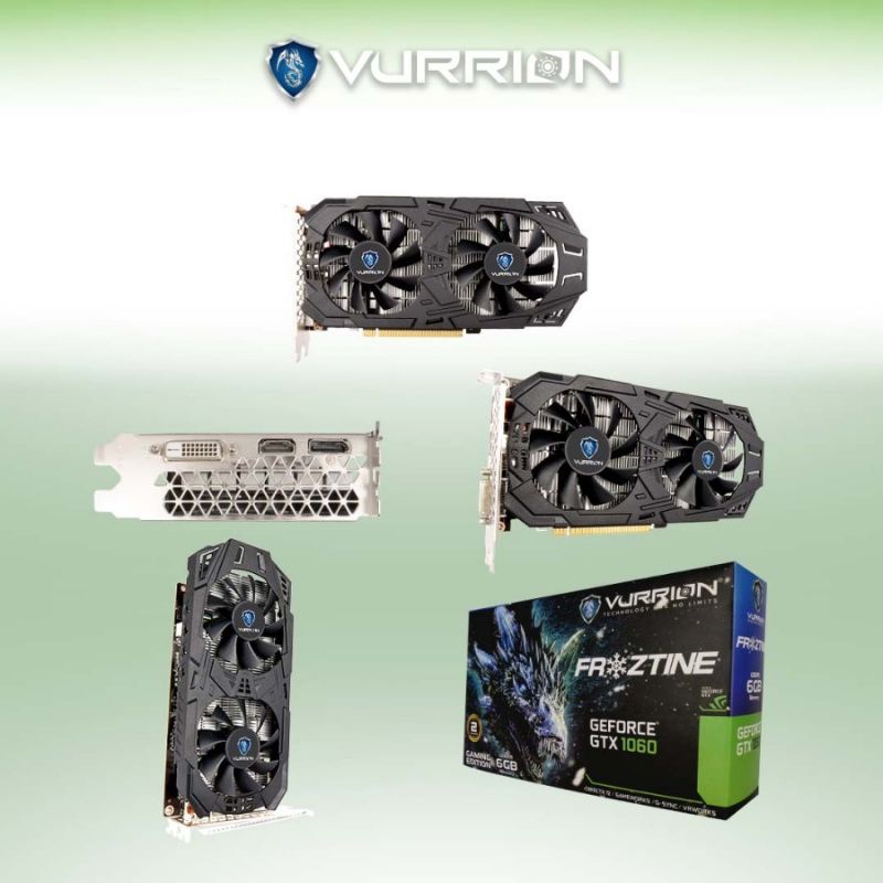 VGA VURRION FROZTINE GTX 1060 6GB DDR5 192 BIT