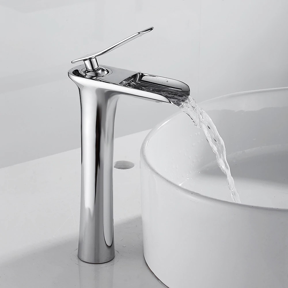 Waterfall Basin Faucet Bathroom Sink Taps Counter Top Basin Mixer Tap Tall Faucet Deck Mounted Shopee Indonesia Waterfall Basin Faucet Bathroom Sink Taps Counter Top Basin Mixer Tap Tall Faucet Deck Mounted Shopee Indonesia