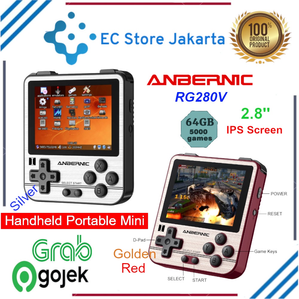 ANBERNIC RG280V Retro Game Handheld Video Game Console Portbale Mini