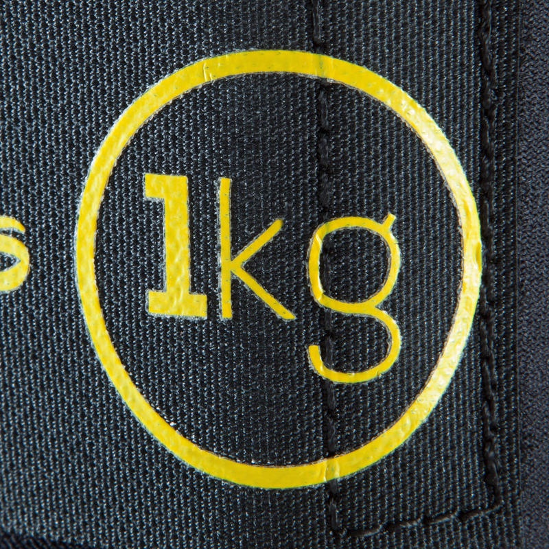 DOMYOS Pemberat Tangan dan Kaki Pilates Gym Fitness Isi 2 Twin Pack Berat 1 kg