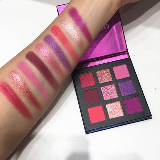 BEAUTY GLAZED Palet Eyeshadow 9 Warna  Tahan Lama Eyeshadow 