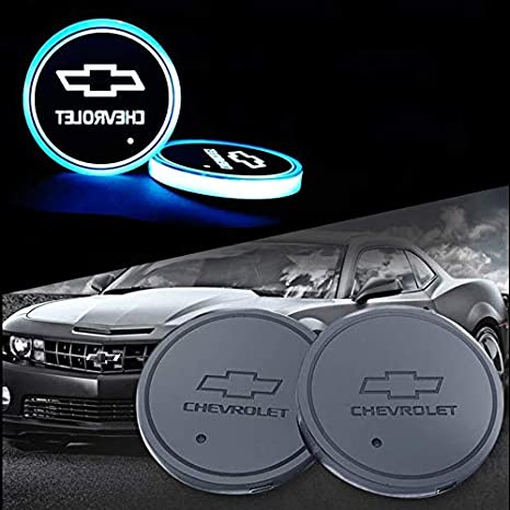 2 Pcs Cup Holder Mobil Dengan Lampu Led Untuk Chevrolet Spin Orlando Lova Zafira Trax Colorado Captiva