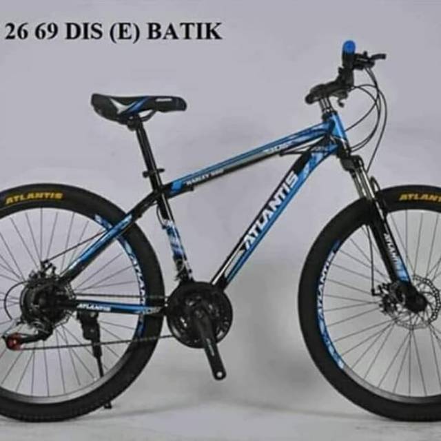  Sepeda  MTB  Atlantis  AT 69  Disc Brake 26 inch Shopee 