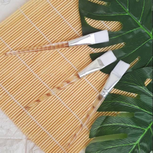 KUAS MASKER BENING/PINK/PUTIH/HITAM