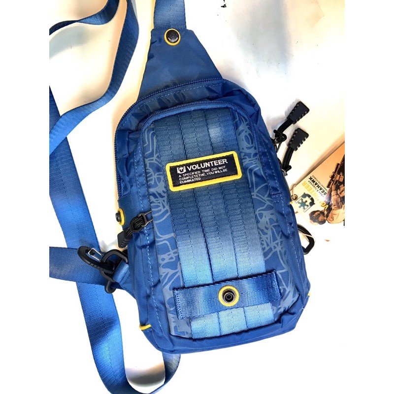VOLUNTEER SLING BAG BLUE ONLY
