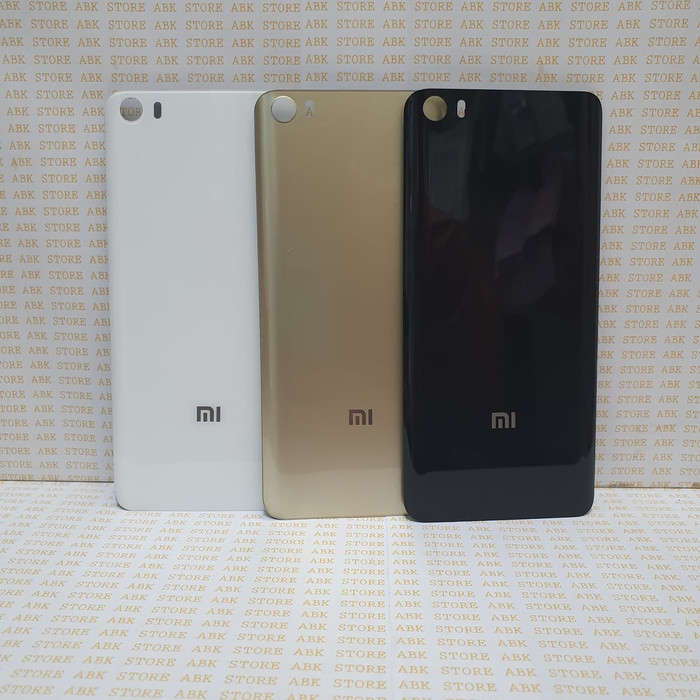 Backdoor Backcover Tutup belakang Xiaomi MI5 Mi 5 Original Bahan Kaca