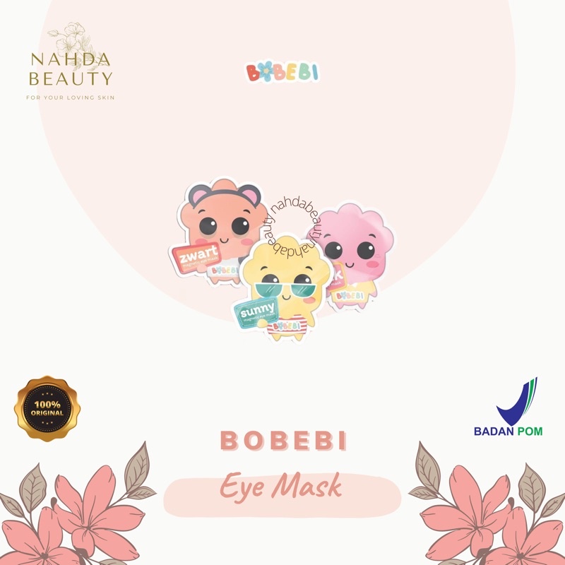 [READY] BPOM HALAL MAGNETIC EYE MASK BY BOBEBI