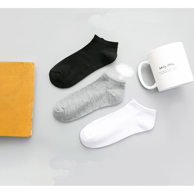 AliMaMa - KAOS KAKI POLOS - Kaus Kaki Wanita Pria Unisex Mata Kaki Ankle Sock Socks Murah Medan-3