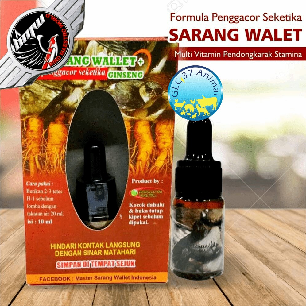 Sarang Wallet Walet Penggacor Seketika Vitamin Burung Berkicau Penambah Gacor Indonesia