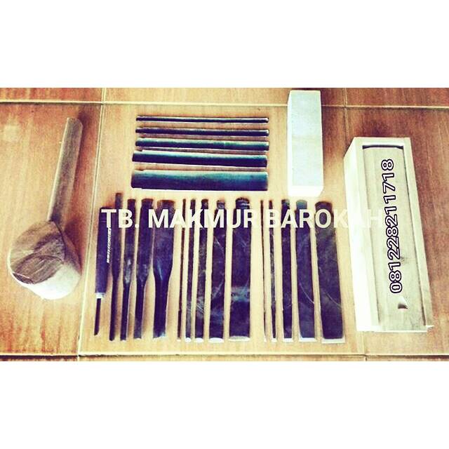 Alat Pahat Ukir Kayu Lengkap Serba 5