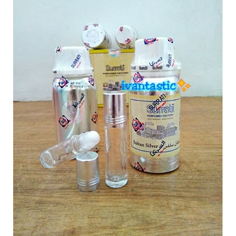 SULTAN SILVER by SURRATI 3ml 6ml SURATI PARFUM IMPORT ASLI - SULTHAN