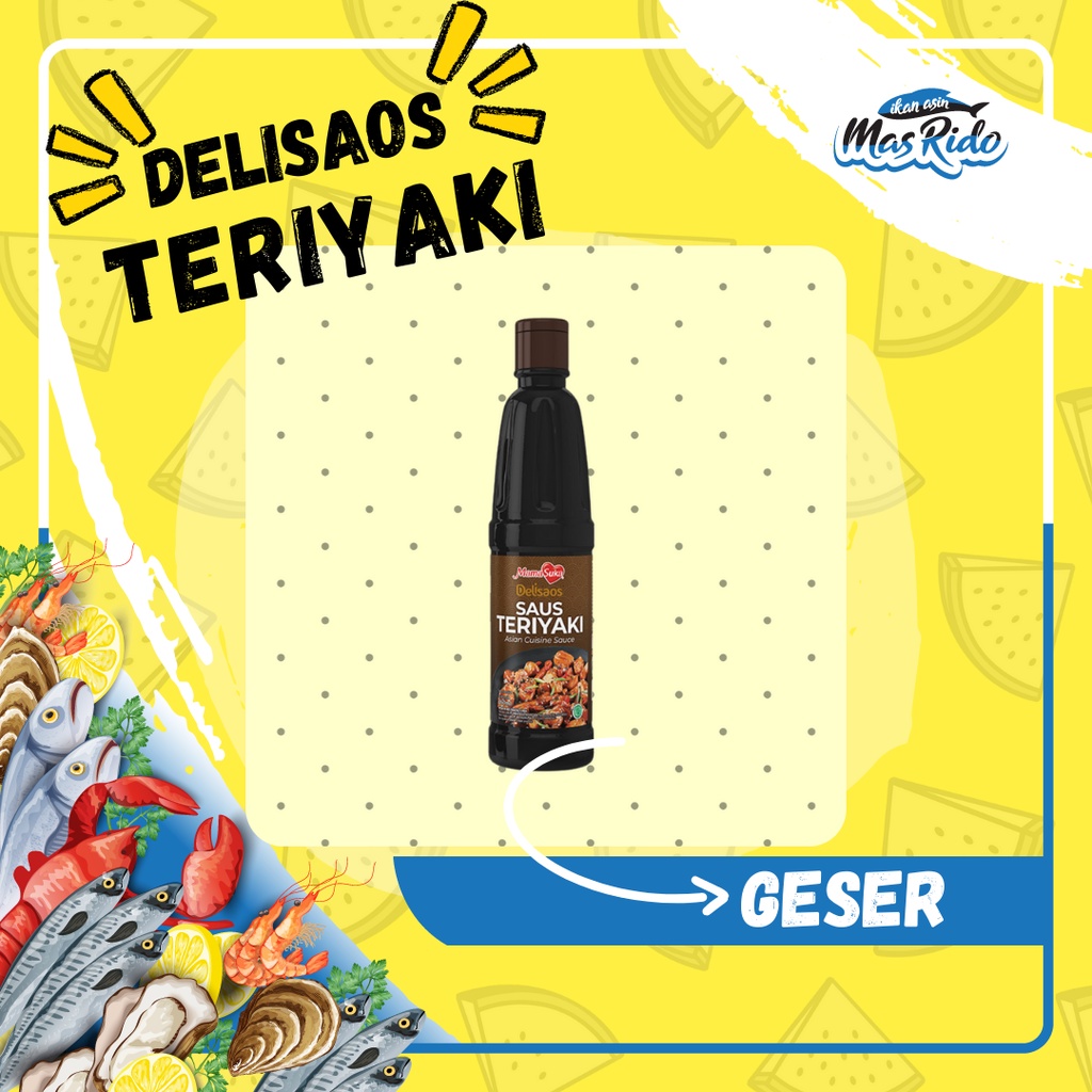 

Mamasuka Delisaos Saus Teriyaki Sauce Teriyaki Lezat Praktis Botol Harga Termurah