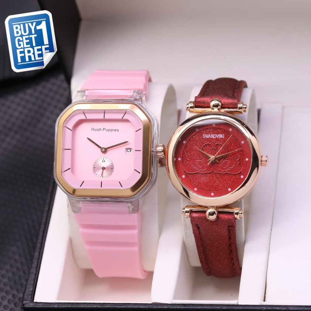 JAM TANGAN WANITA  ELEGANT BEST PERFORMENCE L3853 +BATERAI+Box