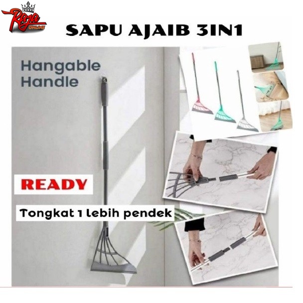 SV31 - Sapu Lantai Ajaib Pel Lantai Sapu Magic Broom KEKINIAN