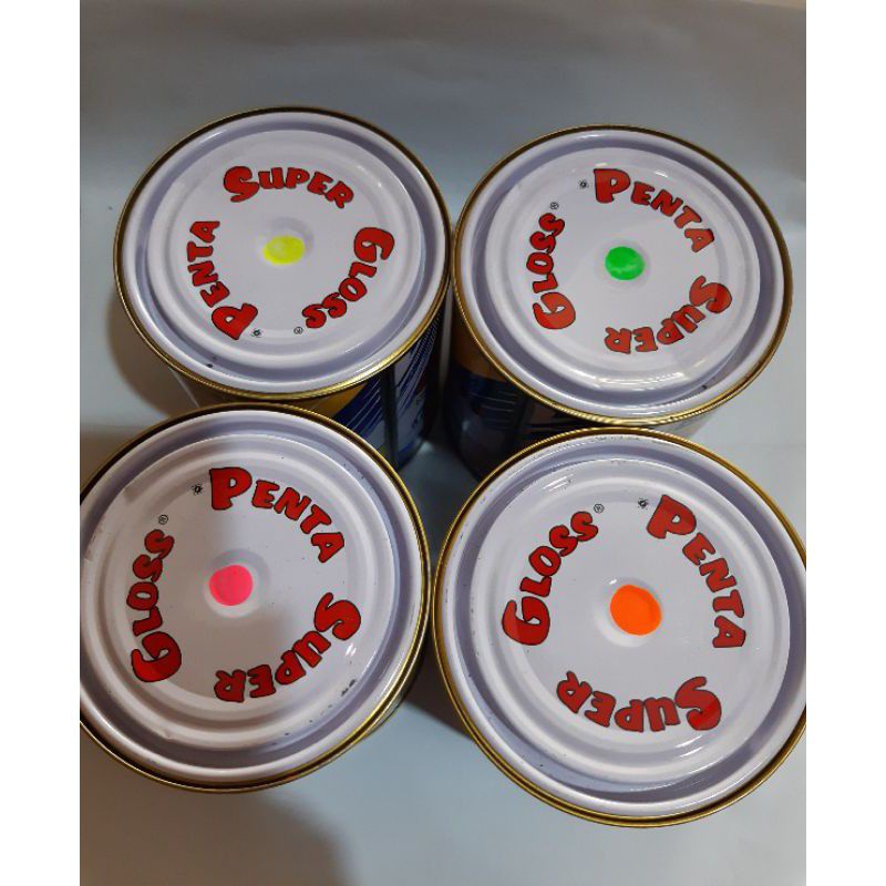 CAT DUCO PENTA NC LIGHT FLUORESCENT STABILO KUNING/HIJAU/PINK/ORANGE/BIRU/MEREH