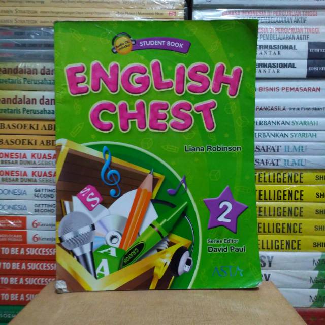Buku ENGLISH CHEST 2 Student Book Liana Robinson TANPA CD