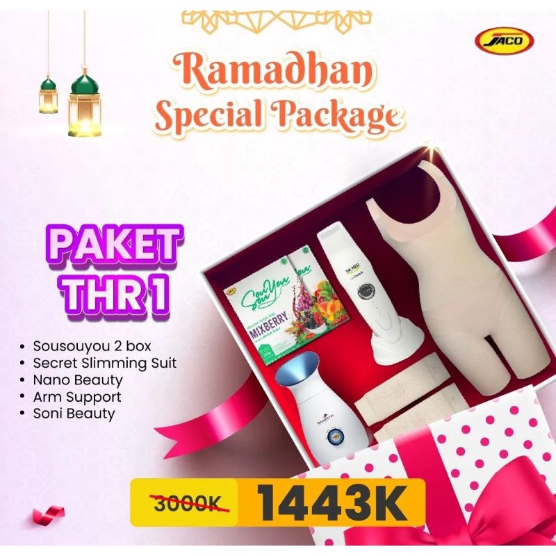 Paket THR 1 Jaco Tv Shopping Promo Ramadan sale