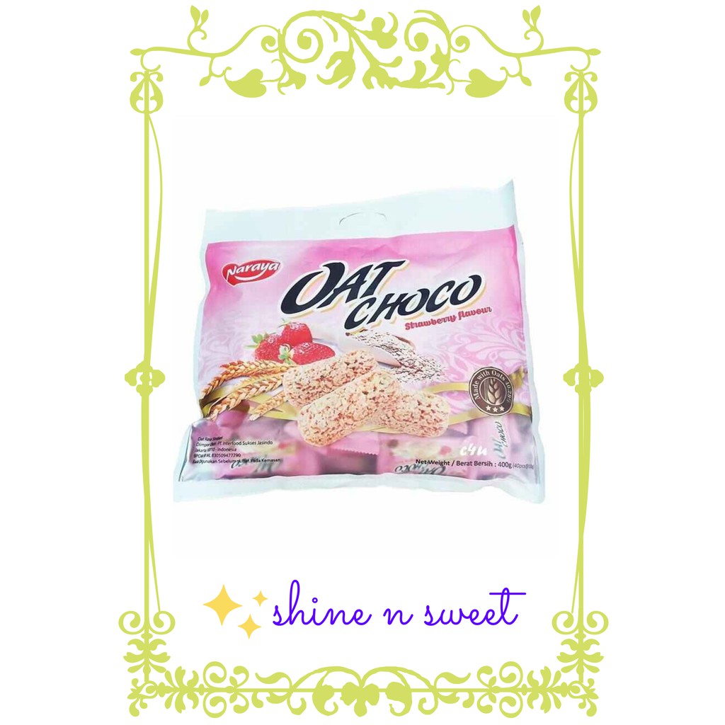 

Naraya Oat Choco Strawberry 40pcs