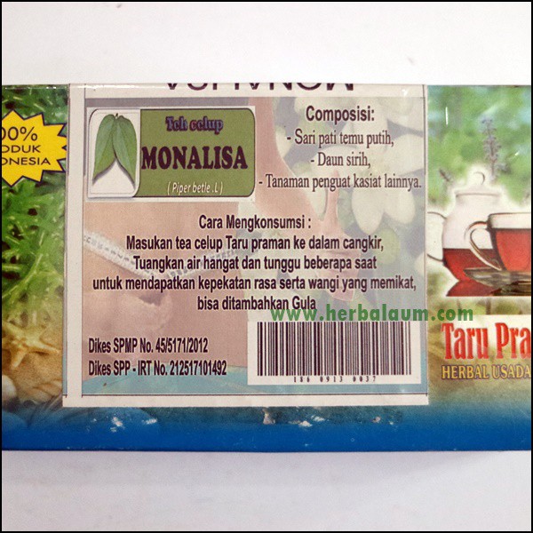 

Teh Celup Herbal Monalisa