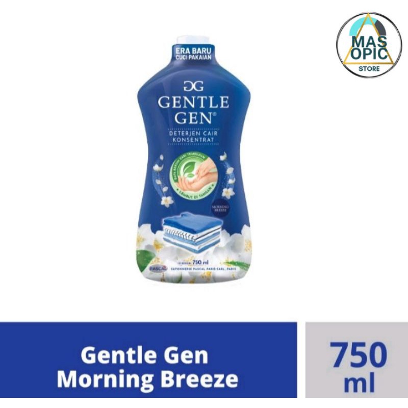 Gentle Gen deterjen cair morning breeze 750ml