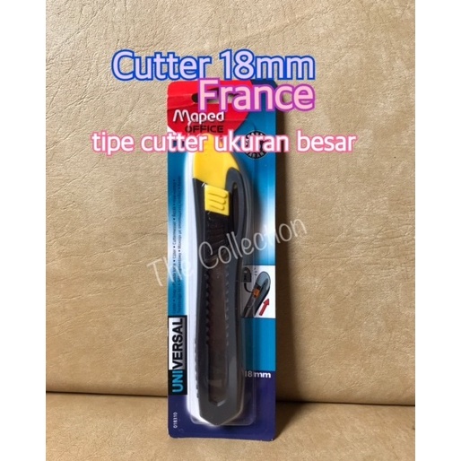 

Segera Miliki Atk0418Mp Besar Cutter 18Mm Maped 018310 Alat Potong Kertas Pemotong Diskon