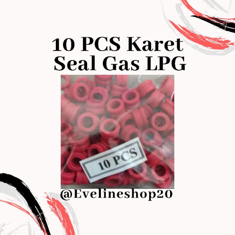 10 Pcs Karet Seal Gas LPG 3kg 12kg || Karet Seal LPG 3kg dan 12kg Murah || Karet Gas
