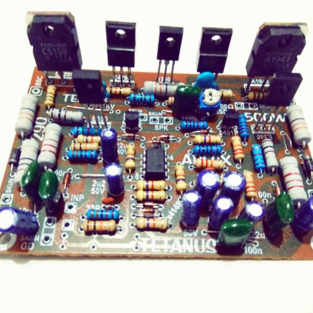 Kit Driver Power Amplifier Apex TEF 500 Watt