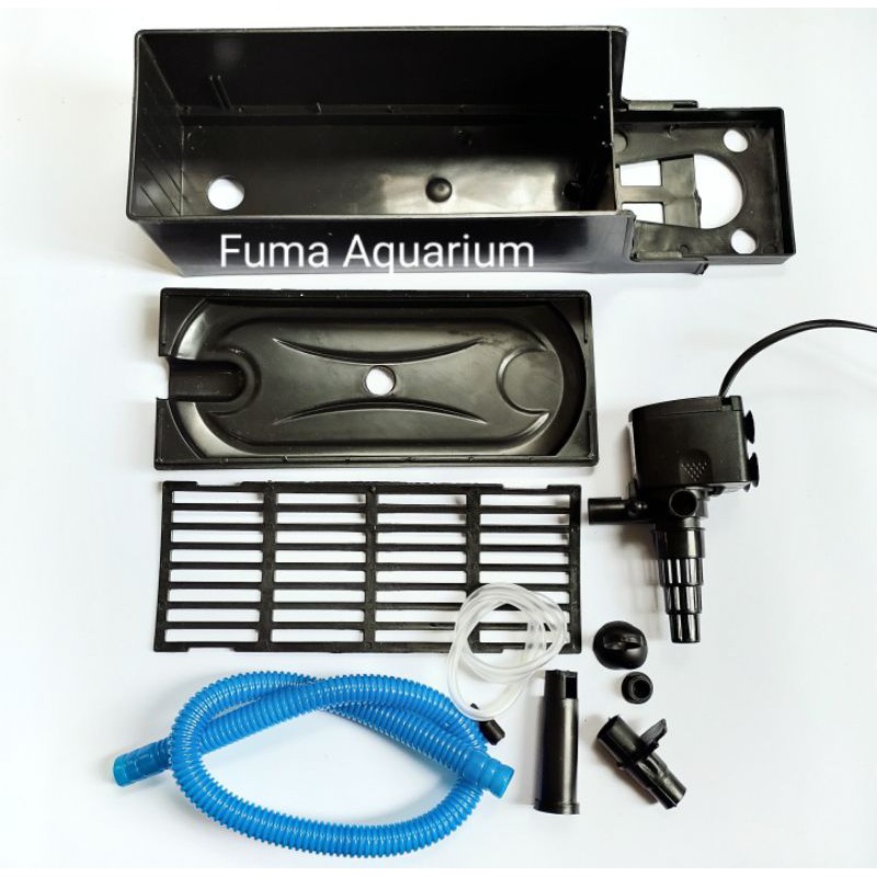 RECENT AA 203K Top Filter Box komplit - filter atas Aquarium full set lengkap Aquascape Filter Gantung