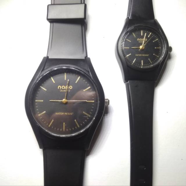 JAM TANGAN COUPLE NANO 1036 ANTI AIR WATER RESISTANT PROOF