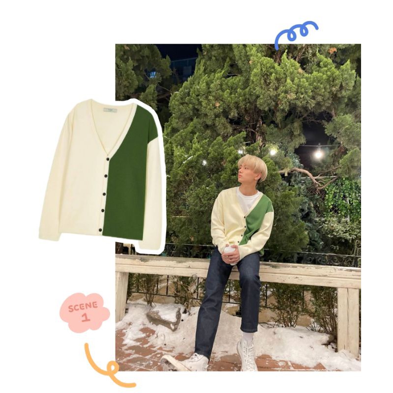 [READY STOCK] cardigan Jay enhypen, haruto treasure, rocky astro, doyoung treasure