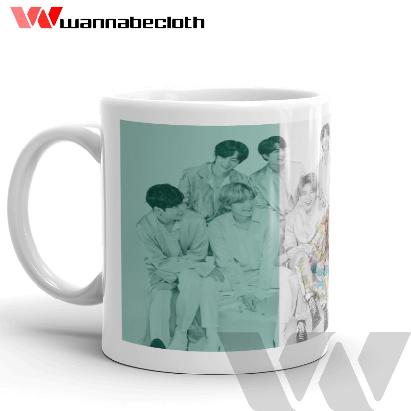 Mug BTS Meal Cetak Gelas Mug Custom Mug Satuan Cetak Mug Souvenir Mug Kpop Mug BTS Meal v6