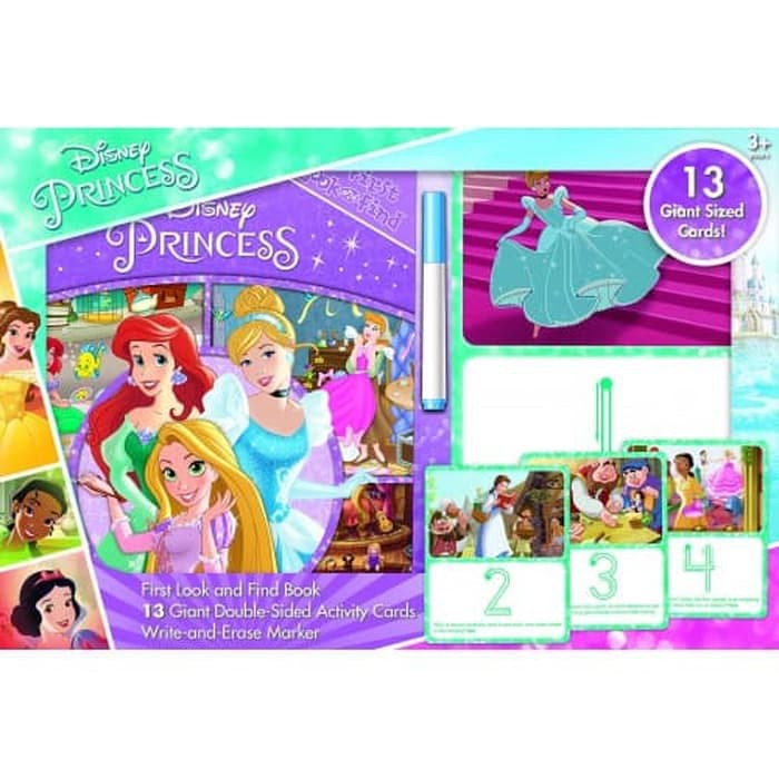Disney Princess 123's: First Look and Find Giant Activity Cards