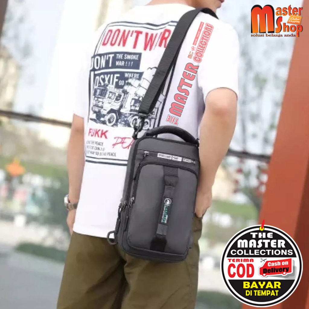 Tas Selempang Haoshuai Pria Bisa Wanita Tas Anti Air Watchkite New Model 2020 HOT PRODUK