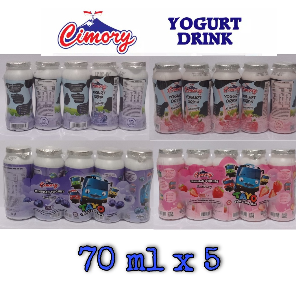 CIMORY YOGURT DRINK 70 ml 5 BOTOL