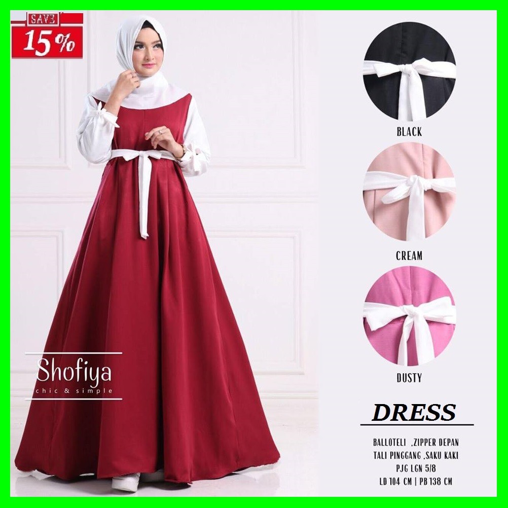 GAMIS SYARI ANNAJAH CAPUCCINO 900GR 110 140 ALLSIZE GAMIS SYARI BUSUI CADAR CREPE HQ POLOS MURAH I.