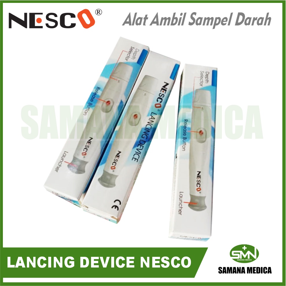 PEN LANCET Lancing Device Alat Ambil Sampel Darah NESCO Murah Kualitas Bagus Merk NESCO