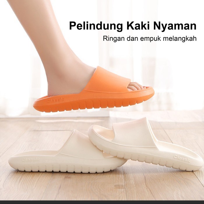Sandal Selop Rumah Hotel Kamar Mandi Anti Slip EVA Wanita Pria
