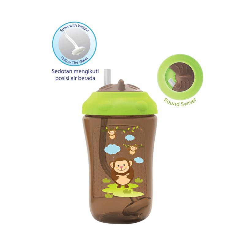 Baby Safe Sipper Cup With Weighted Straw Botol Minum Anak - FS405 [300ml]