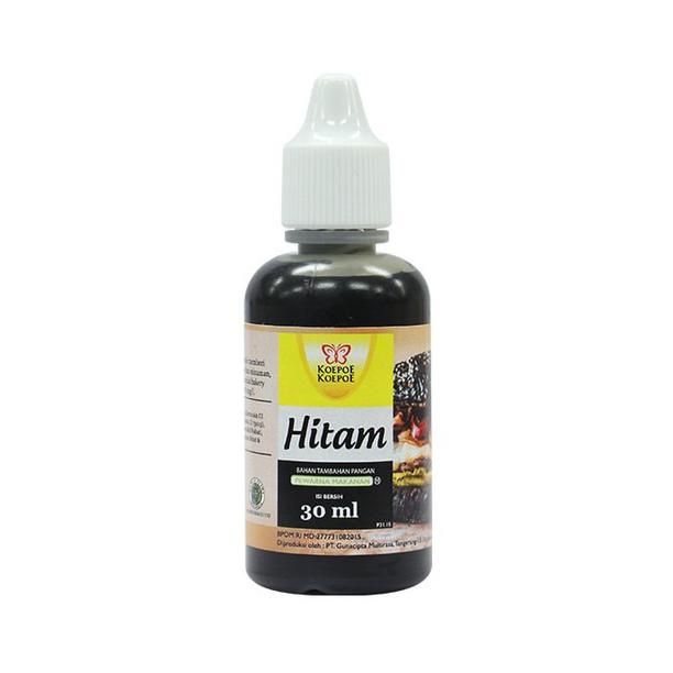 

Pewarna Makanan Koepoe Koepoe 30cc HItam/Merah Rose MURAH Kode 440