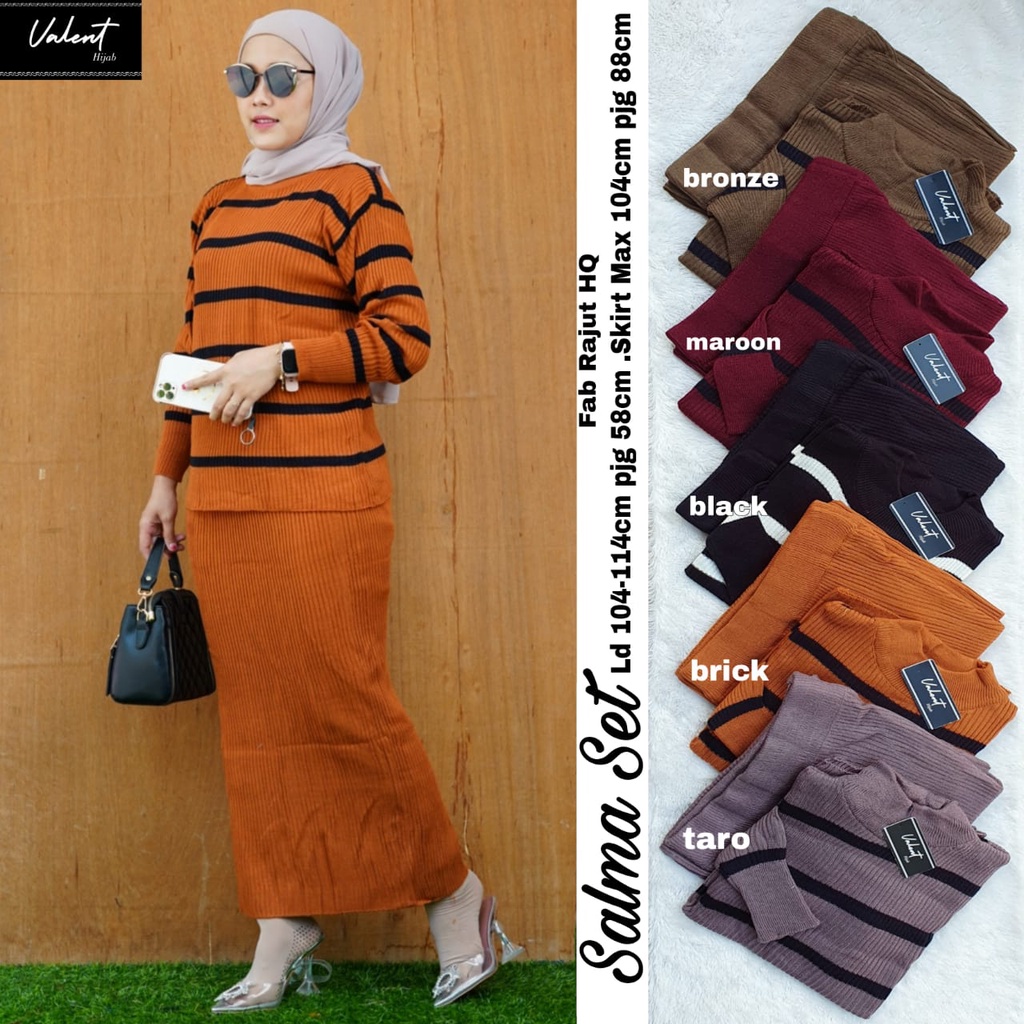 SETELAN ROK / SETELAN WANITA / SETELAN RAJUT / SETELAN IMPORT / SETELAN ROK PANJANG / SETELAN KASUAL
