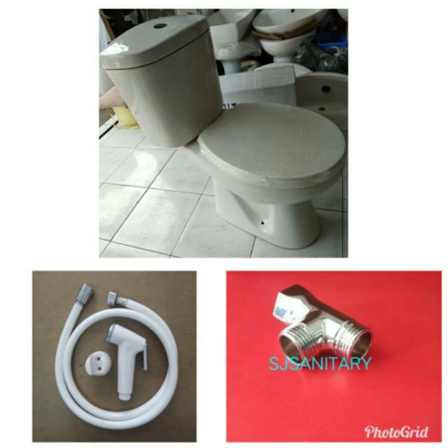 KLOSET RENOVO KOMPLIT DENGAN SEMPROTAN