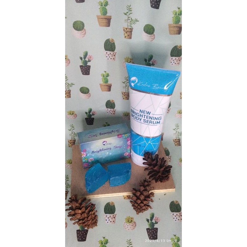 kedas paket body serum dan sabun BPOM