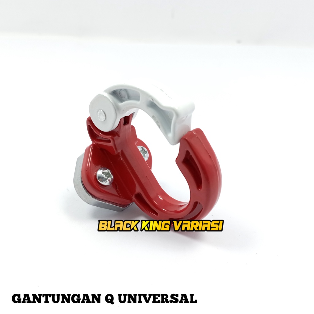 Gantungan Barang Q Pengait Kaitan Barang Model Q Universal Beat Vario Mio Aerox Nmax Pengait Barang Gantungan Motor Q