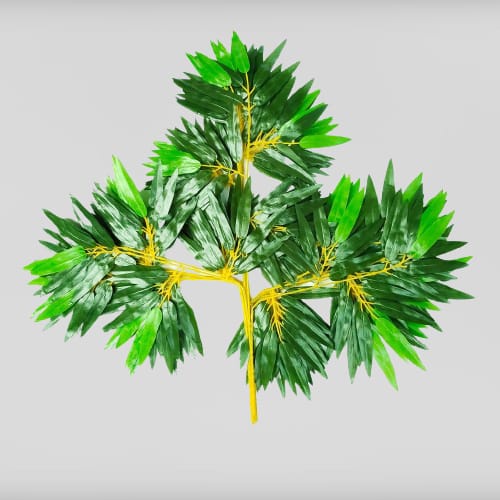 Daun Bambu Plastik - Daun Bambu Artificial - Daun Dekorasi Hiasan Rumah Daun Plastik Hiasan Dekorasi